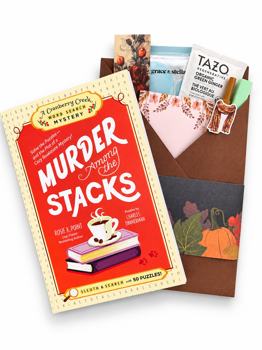 Murder Among the Stacks β Cozy Mystery Kit