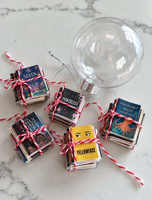 My Year in Books | Personalized Christmas Ornament