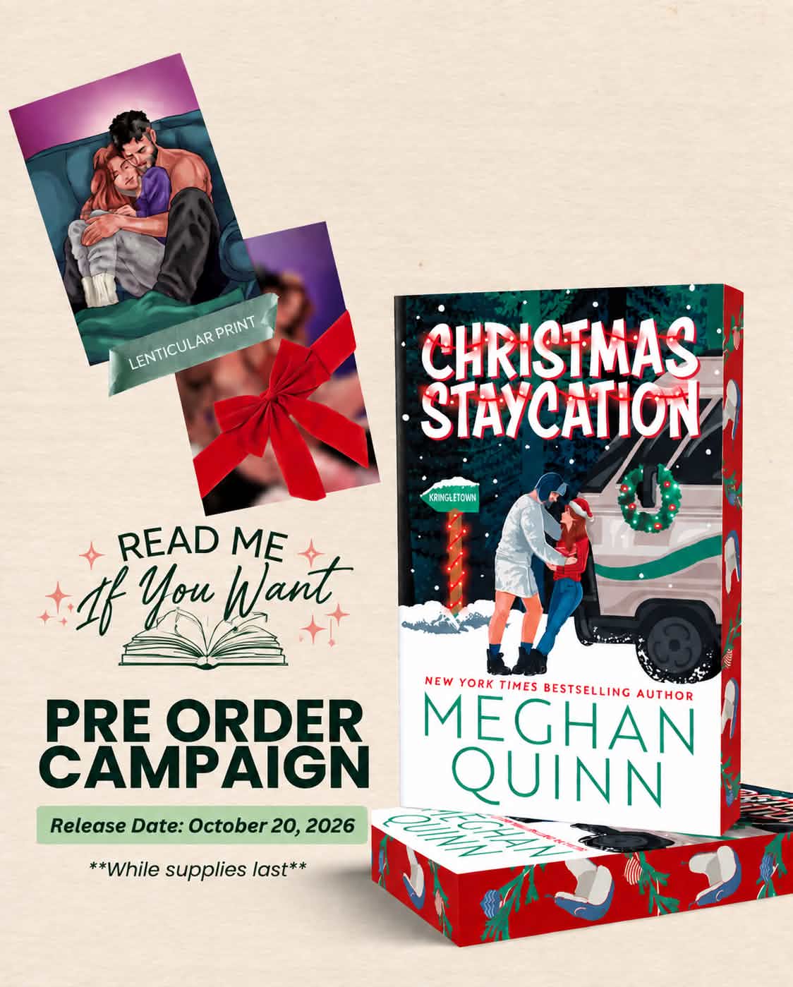 Christmas Staycation blind date with a book!