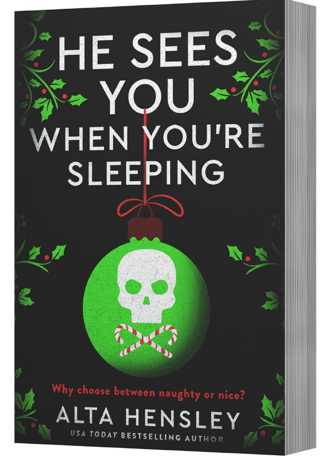 He Sees You When You're Sleeping (Red Sprayed Edge)