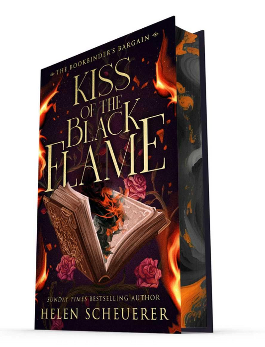 Kiss of the Black Flame: A Novel (The Bookbinder's Bargain)